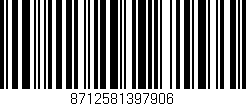 Código de barras (EAN, GTIN, SKU, ISBN): '8712581397906'