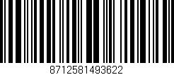 Código de barras (EAN, GTIN, SKU, ISBN): '8712581493622'