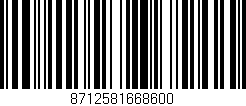 Código de barras (EAN, GTIN, SKU, ISBN): '8712581668600'