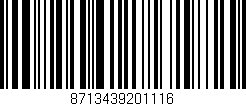 Código de barras (EAN, GTIN, SKU, ISBN): '8713439201116'