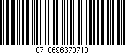 Código de barras (EAN, GTIN, SKU, ISBN): '8718696678718'