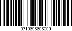 Código de barras (EAN, GTIN, SKU, ISBN): '8718696686300'