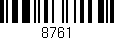 Código de barras (EAN, GTIN, SKU, ISBN): '8761'