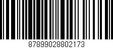 Código de barras (EAN, GTIN, SKU, ISBN): '87899028802173'