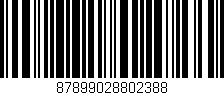 Código de barras (EAN, GTIN, SKU, ISBN): '87899028802388'