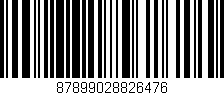 Código de barras (EAN, GTIN, SKU, ISBN): '87899028826476'