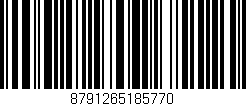 Código de barras (EAN, GTIN, SKU, ISBN): '8791265185770'