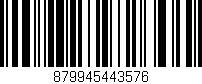 Código de barras (EAN, GTIN, SKU, ISBN): '879945443576'