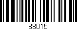 Código de barras (EAN, GTIN, SKU, ISBN): '88015'