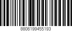 Código de barras (EAN, GTIN, SKU, ISBN): '8806199455193'