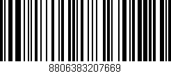 Código de barras (EAN, GTIN, SKU, ISBN): '8806383207669'