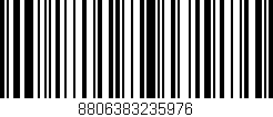 Código de barras (EAN, GTIN, SKU, ISBN): '8806383235976'