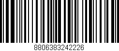 Código de barras (EAN, GTIN, SKU, ISBN): '8806383242226'