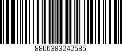 Código de barras (EAN, GTIN, SKU, ISBN): '8806383242585'