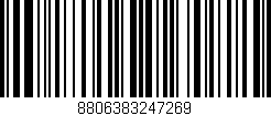 Código de barras (EAN, GTIN, SKU, ISBN): '8806383247269'