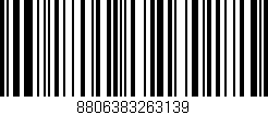 Código de barras (EAN, GTIN, SKU, ISBN): '8806383263139'