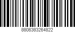 Código de barras (EAN, GTIN, SKU, ISBN): '8806383264822'