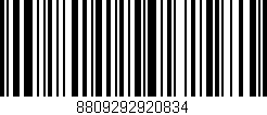 Código de barras (EAN, GTIN, SKU, ISBN): '8809292920834'