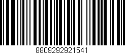 Código de barras (EAN, GTIN, SKU, ISBN): '8809292921541'