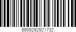 Código de barras (EAN, GTIN, SKU, ISBN): '8809292921732'