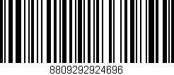 Código de barras (EAN, GTIN, SKU, ISBN): '8809292924696'
