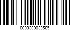 Código de barras (EAN, GTIN, SKU, ISBN): '8809383830585'