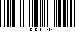Código de barras (EAN, GTIN, SKU, ISBN): '8809383830714'