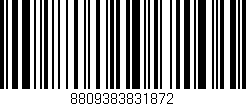 Código de barras (EAN, GTIN, SKU, ISBN): '8809383831872'