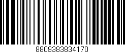 Código de barras (EAN, GTIN, SKU, ISBN): '8809383834170'