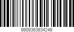 Código de barras (EAN, GTIN, SKU, ISBN): '8809383834248'