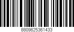 Código de barras (EAN, GTIN, SKU, ISBN): '8809625361433'