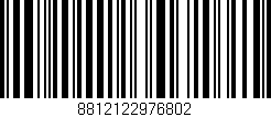 Código de barras (EAN, GTIN, SKU, ISBN): '8812122976802'
