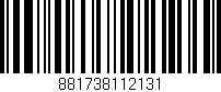 Código de barras (EAN, GTIN, SKU, ISBN): '881738112131'