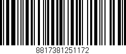 Código de barras (EAN, GTIN, SKU, ISBN): '8817381251172'