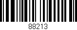 Código de barras (EAN, GTIN, SKU, ISBN): '88213'