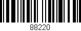Código de barras (EAN, GTIN, SKU, ISBN): '88220'