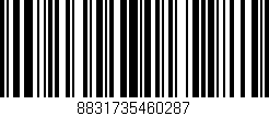 Código de barras (EAN, GTIN, SKU, ISBN): '8831735460287'