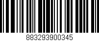 Código de barras (EAN, GTIN, SKU, ISBN): '883293900345'