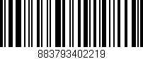 Código de barras (EAN, GTIN, SKU, ISBN): '883793402219'