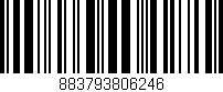 Código de barras (EAN, GTIN, SKU, ISBN): '883793806246'