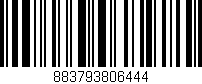 Código de barras (EAN, GTIN, SKU, ISBN): '883793806444'