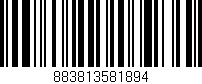 Código de barras (EAN, GTIN, SKU, ISBN): '883813581894'