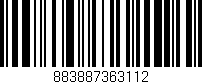 Código de barras (EAN, GTIN, SKU, ISBN): '883887363112'
