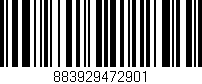 Código de barras (EAN, GTIN, SKU, ISBN): '883929472901'