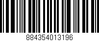 Código de barras (EAN, GTIN, SKU, ISBN): '884354013196'