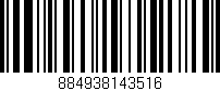 Código de barras (EAN, GTIN, SKU, ISBN): '884938143516'