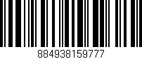 Código de barras (EAN, GTIN, SKU, ISBN): '884938159777'