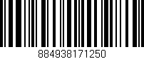 Código de barras (EAN, GTIN, SKU, ISBN): '884938171250'