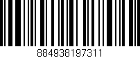 Código de barras (EAN, GTIN, SKU, ISBN): '884938197311'
