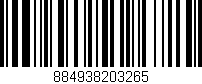 Código de barras (EAN, GTIN, SKU, ISBN): '884938203265'